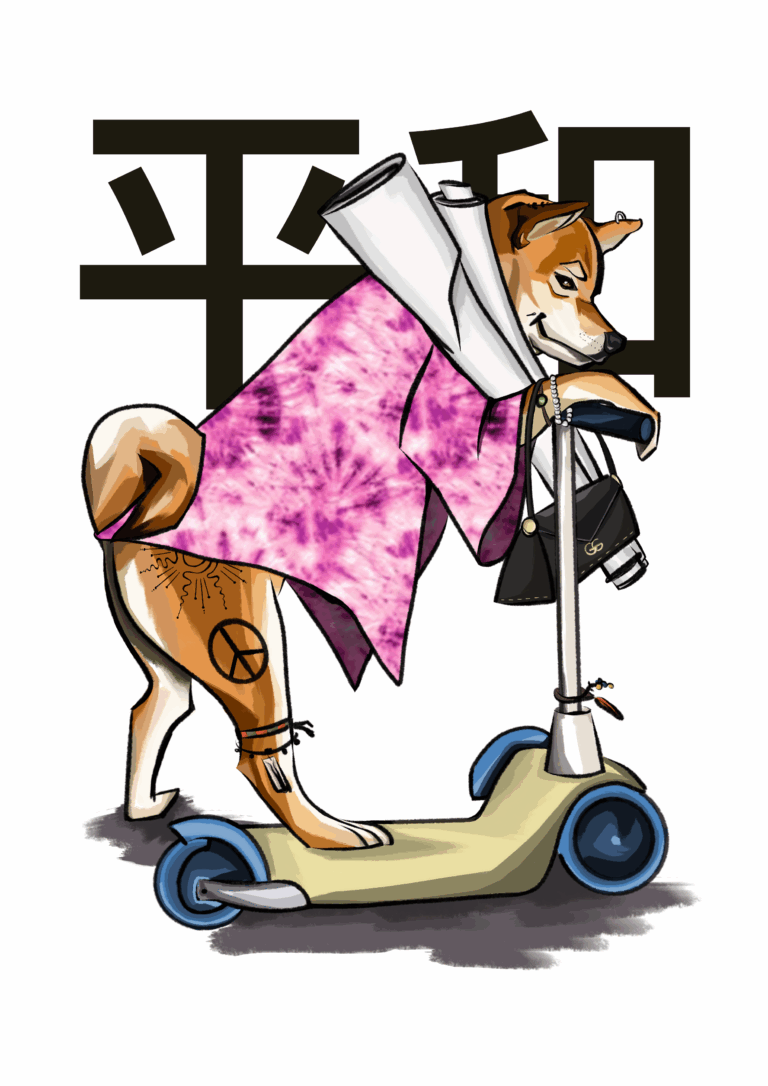 Personaje Perro Shiba Inu - 2025